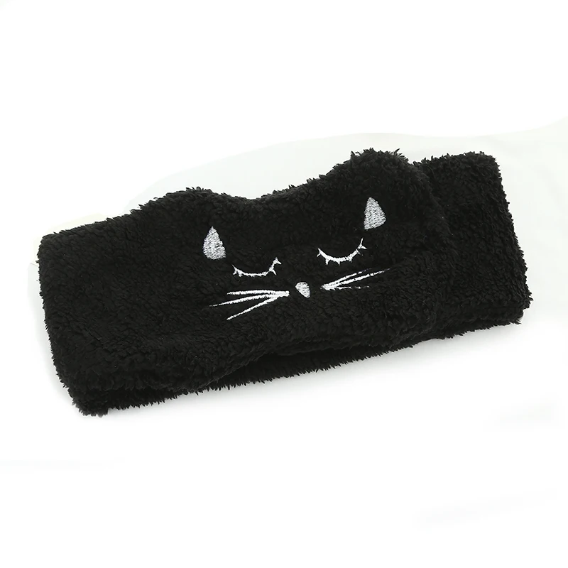 

[DISCICI]2020 New Cut Soft Women Hairpin Brief Korean Headwear Cat Mask Head Cover Girl Hairbands Fashion Accessories OH112