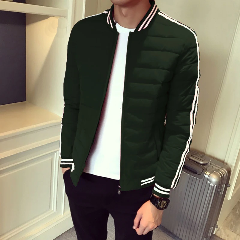 

ZOGAA New Winter Solid Jackets Parka Men Brand Autumn Warm Stand-up Collar Outwear Slim Casual Fit Mens Cotton Padded Coats Male