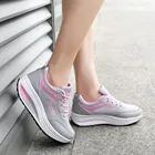 Модные женские кроссовки 40 #, сетчатая Повседневная Нескользящая спортивная обувь, удобная и дышащая женская обувь для женщин