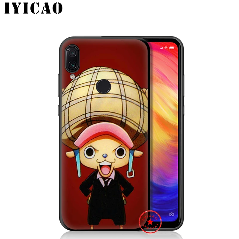 IYICAO Chopper One Piece Cartoon Soft Case for Xiaomi Redmi Note 8 7 6 5 Pro 5A 4X Back Silicone |