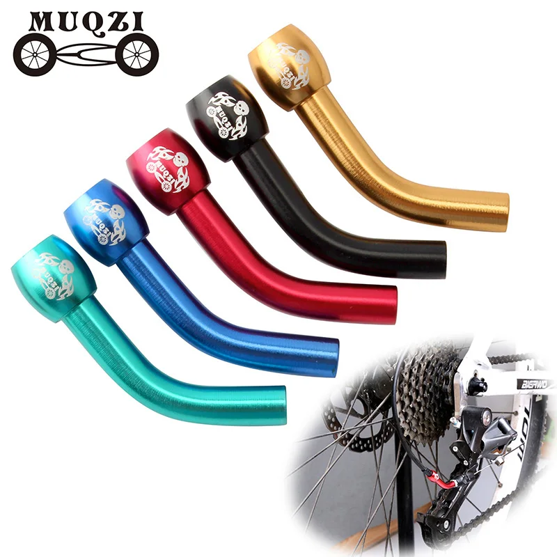 MUQZI Road Foldable Bicycle After The Wire Conduit Aluminum Alloy Tube Extension Tube Rear Derail Line Bent Pipe
