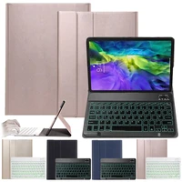 smart case for ipad air 4 10 9 air4 2020 tablet backlit keyboard leather shell detachable bluetooth keyboard stand cover pen