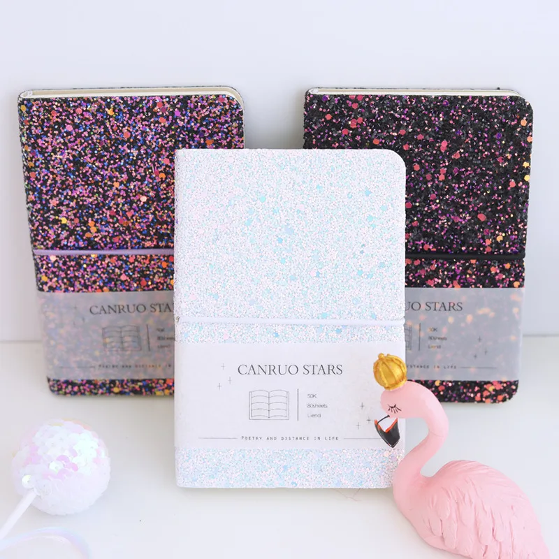 80 листовок яркая обложка блокнот Kawaii канцелярские принадлежности подарок для