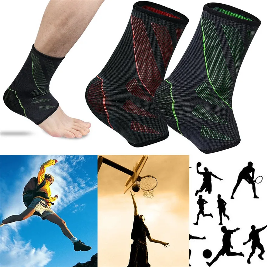 

Men's and women's home sports elastic knitted mountaineering ankle protectors, ankle protection