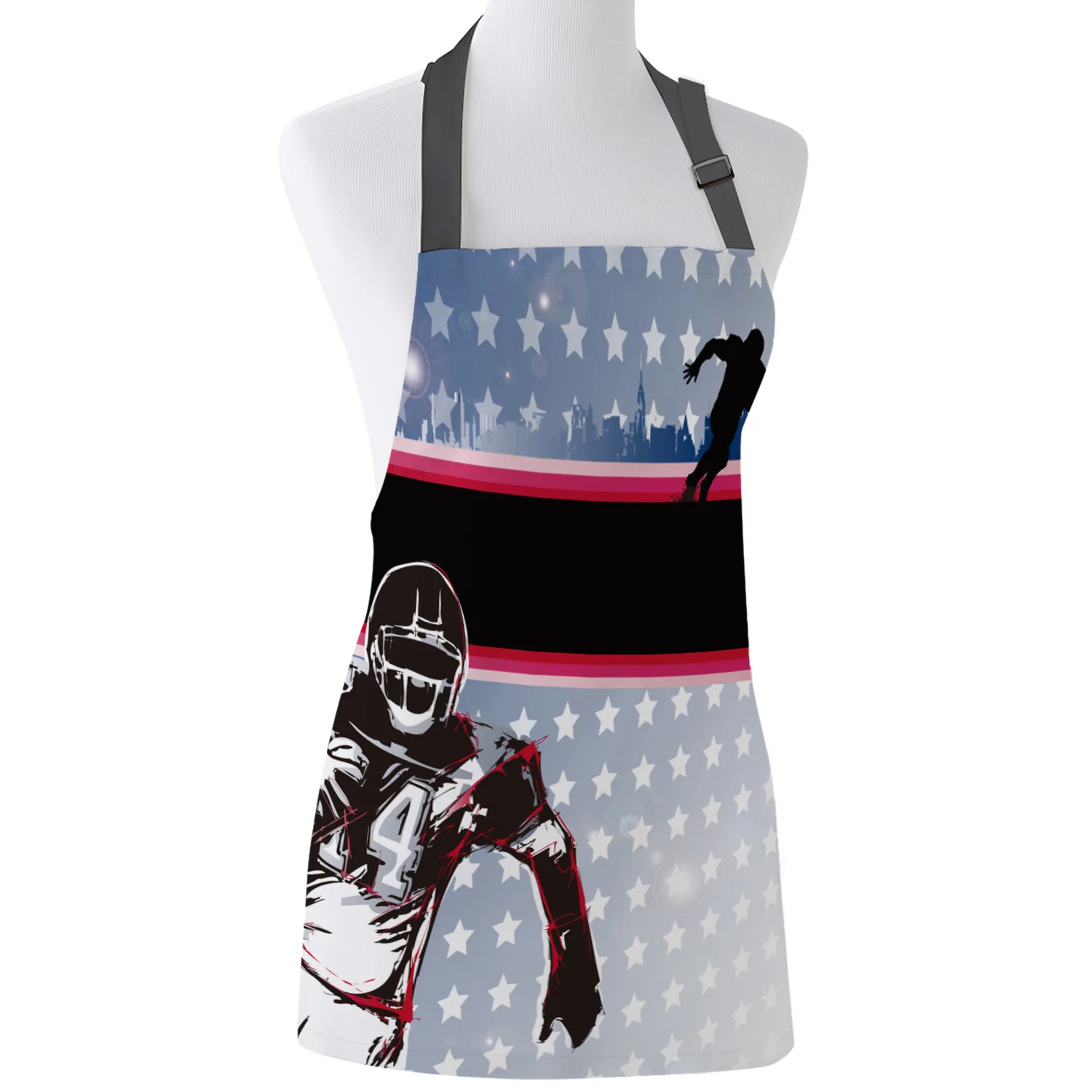 Кухонный Фартук Американский футбол звезда энтузиазма шлем спортивный