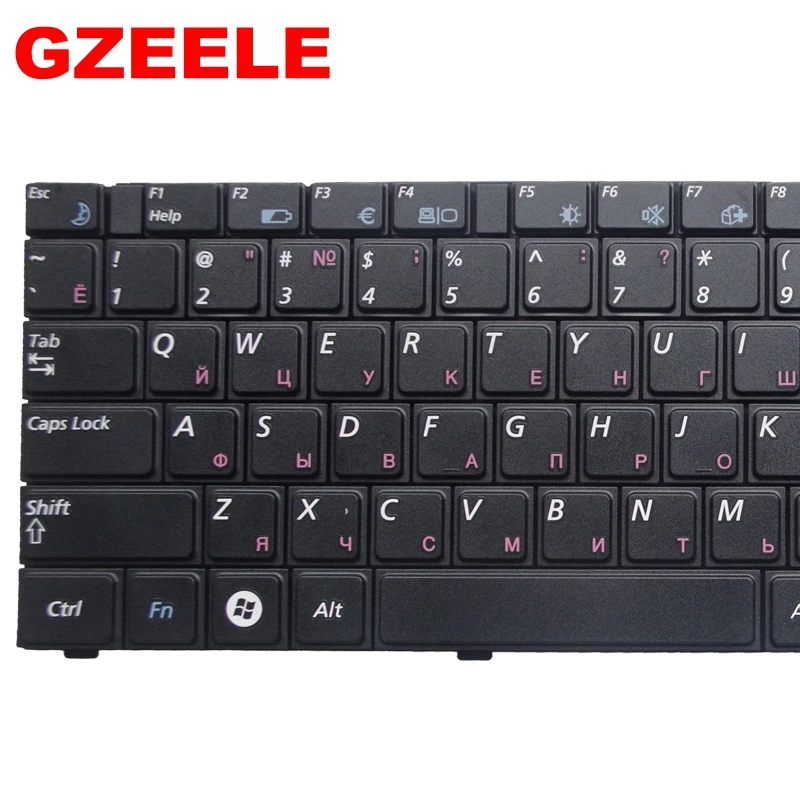 Ру черный новая клавиатура для ноутбука samsung R528 R530 R540 R620 R517 R523 RV508 R525 русский