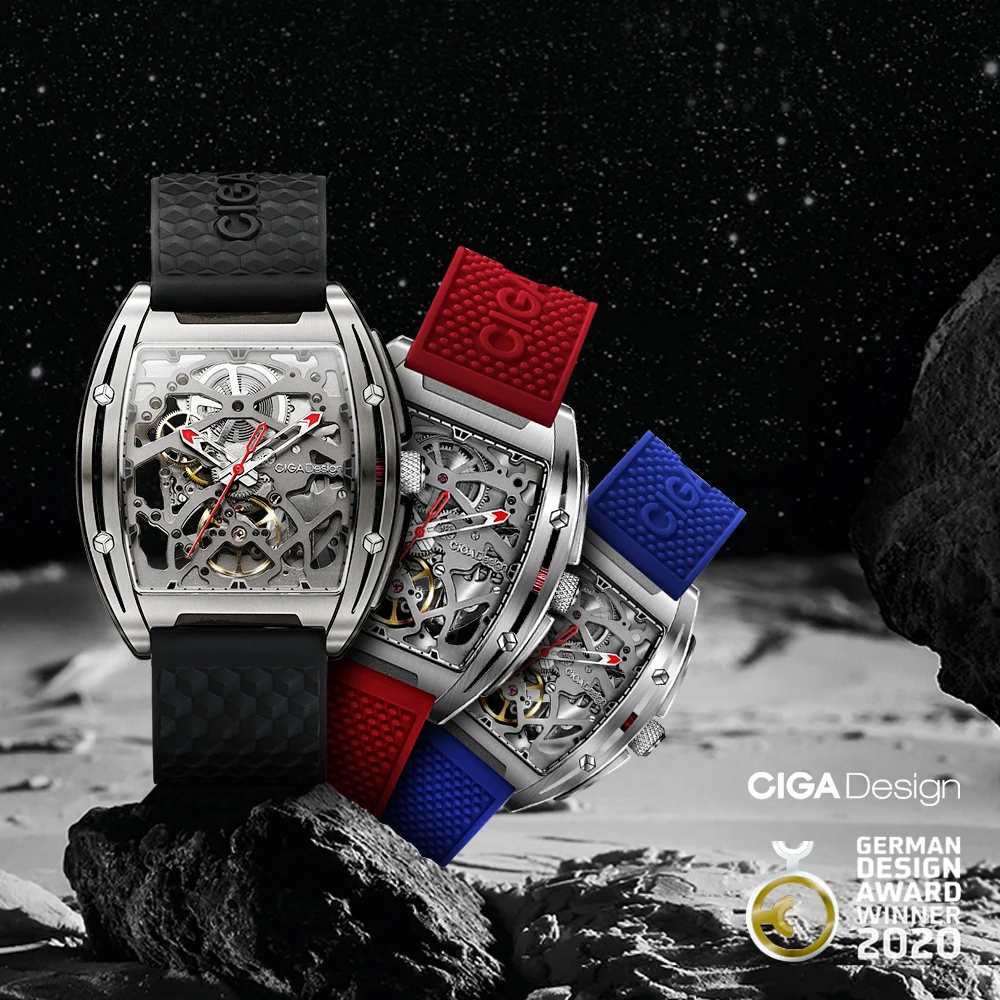 CIGA DESIGN Z Series Watches Men Business Automatic Mechanical Clock CIGA Luxury Watch Waterproof  Clock Men's Wristwatch Clock