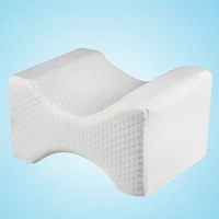 100 memory foam wedge contour knee pillow for side sleepersspacer cushion for spine alignment back pain pregnancy support