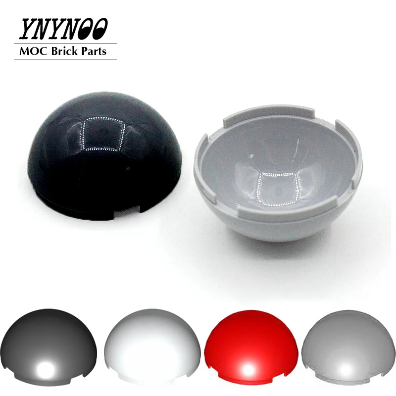 5 шт./лот кирпичи круглые и конусы купол полусферический 4x4 MOC 86500 строительные