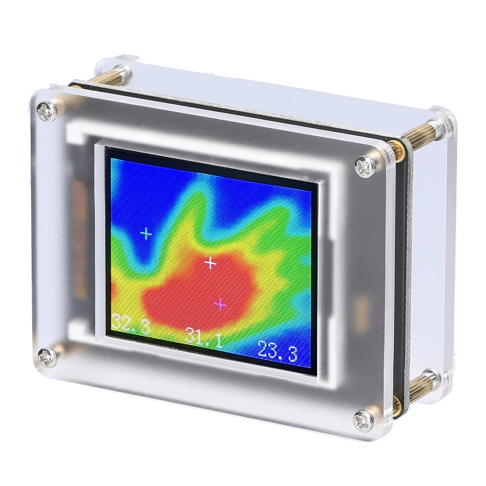 MLX90640 USB Power Supplys 1.8Inch TFT Display Infrared Temperature Sensors Thermal Imager Multipurpose Detection Tool |