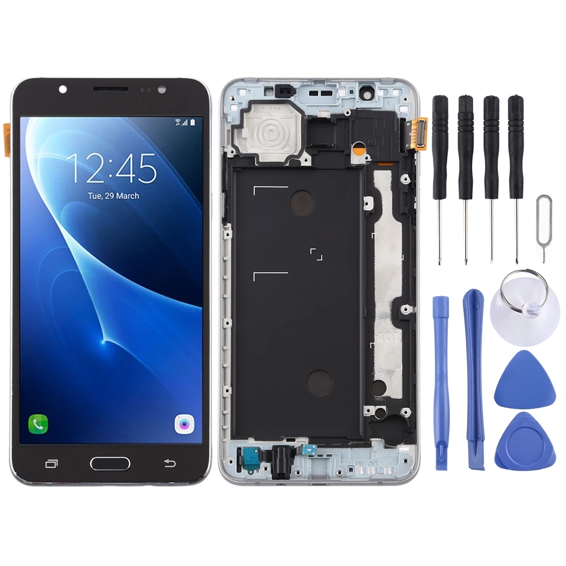 IPartsBuy для Galaxy J7 (2016) / J710F TFT материал ЖК-экран и дигитайзер полная сборка с рамкой |