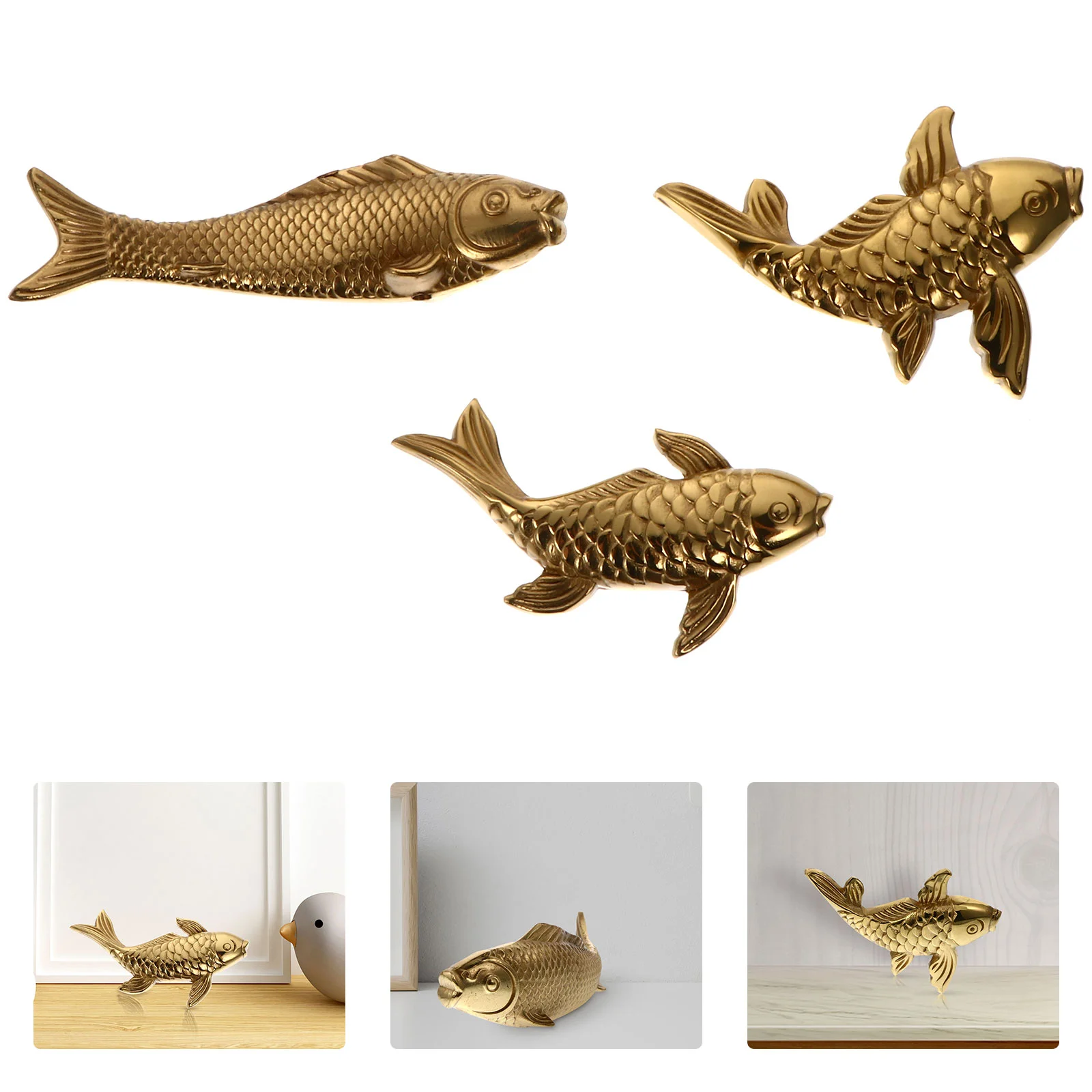 

3 шт., декоративные латунные украшения для офиса