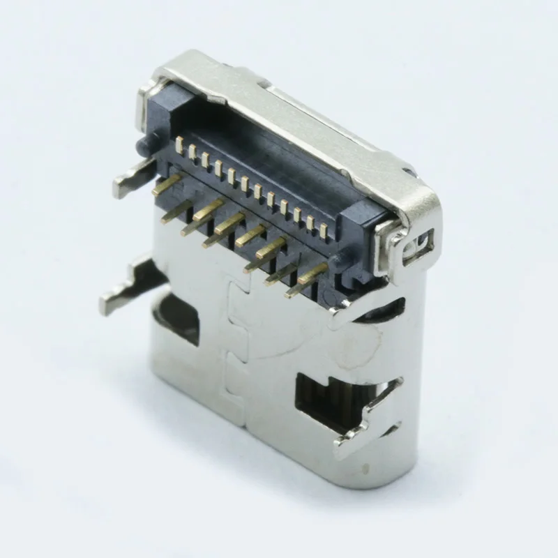 10 шт./лот USB 3 1 Type-C 24-контактный гнездовой разъем SMD DIP PCB коннектор для design DIY
