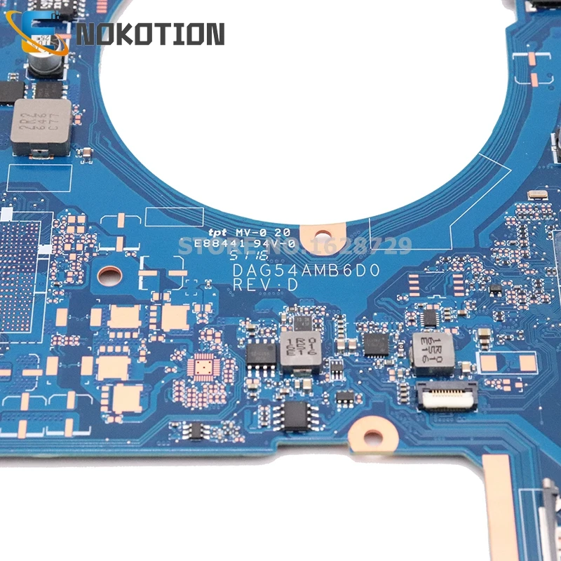 NOKOTION 847654-001 862978-601 862978-001 аккумулятор большой емкости для hp 15-aw053nr 15-AW Материнская плата ноутбука DAG54AMB6D0 AM970PADY44AB A12-9700P Процессор