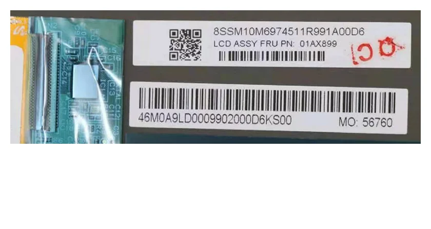 Оригинальный ЖК-дисплей с контактом для Lenovo ThinkPad X1 yoga 2016 OLED Digister pantalla con marco FRU 01AX899 |