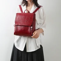 new women backpack high quality leather backpack anti theft travel backpack fashion shoulder bags school bags mochila