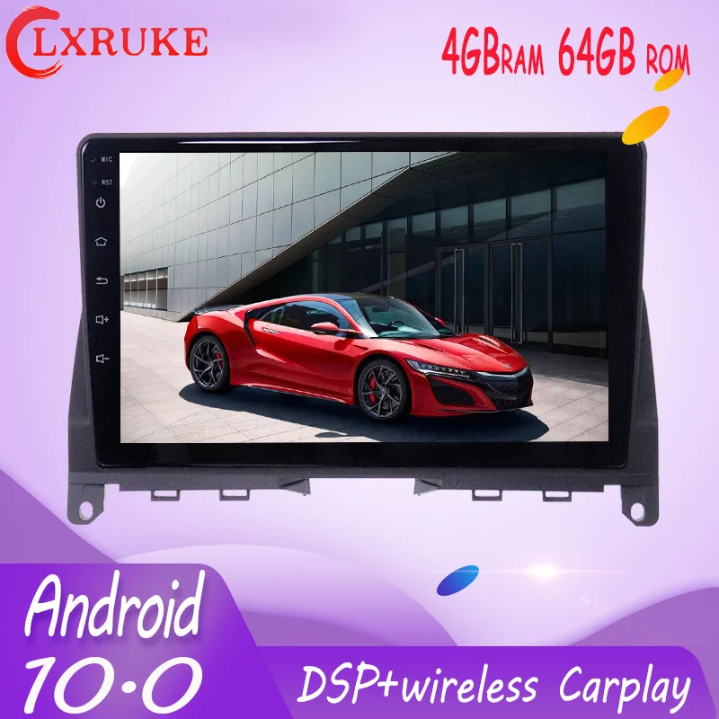 

2 din IPS touch screen Android 10.0 Car Multimedia player For Benz C W204 2009-2013 BT car audio radio stereo GPS navi head unit