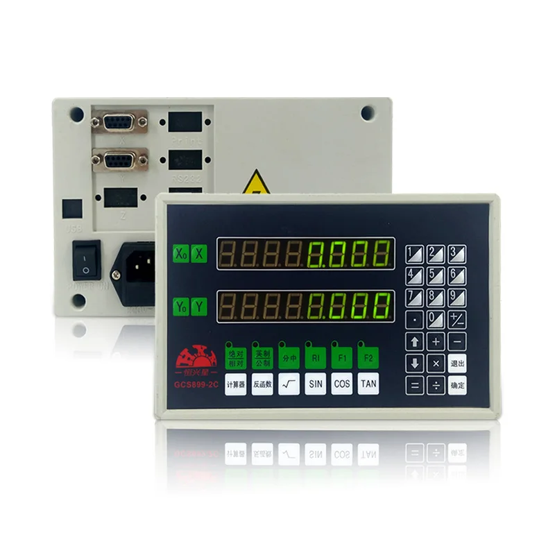 Профессиональная цифровая индикация 2 оси DRO HXX фабричная стандартная для