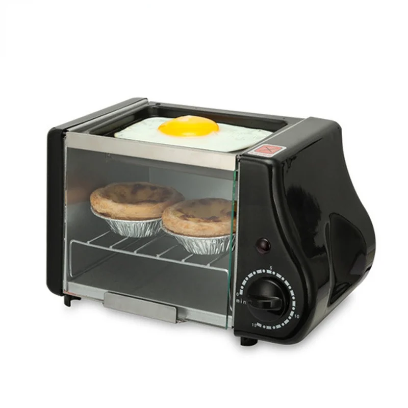 

Аппарат для завтрака, хлебопечка, тостер, многофункциональная электрическая мини-Сковорода для обжарки, гриля, жарки яиц, омлета, сковорода