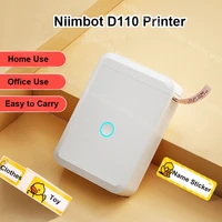 niimbot d110 label maker machine mini pocket thermal label printer all in one bt connect price date name sticker label printer