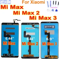 original lcd display for xiaomi mi max 2 touch screen panel digitizer assembly for mi max 3 replacement repair parts