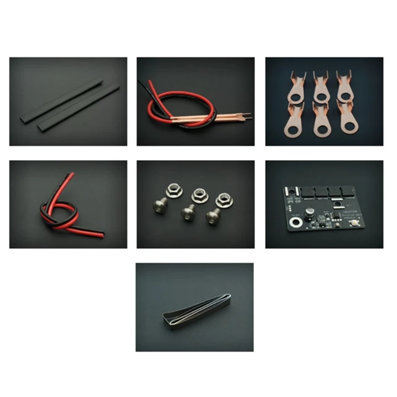 

DIY Circuit Board Welding Equipment Portable 12V Battery Storage Spot Welding