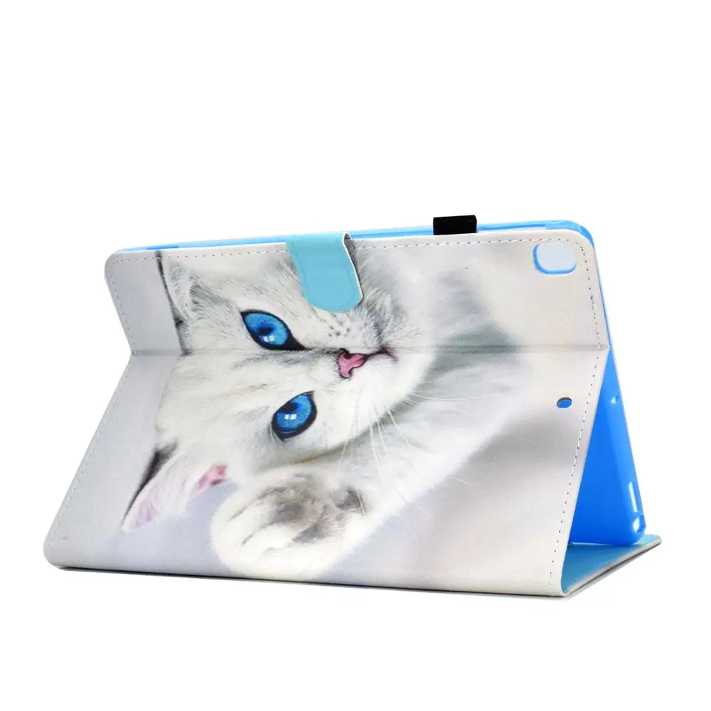 Милый чехол с кошкой для Apple iPad 10 2 2019 7 7th 8th поколение A2197 A2200 A2198 A2232 мягкий