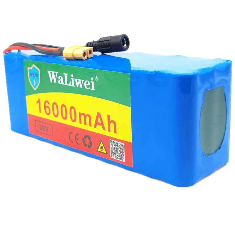 

36V Battery 10S3P 42V16Ah Battery 1000W High Power 16000mAh Battery 36V Ebike Electric Bike Charger BMS + 42V2A Charge