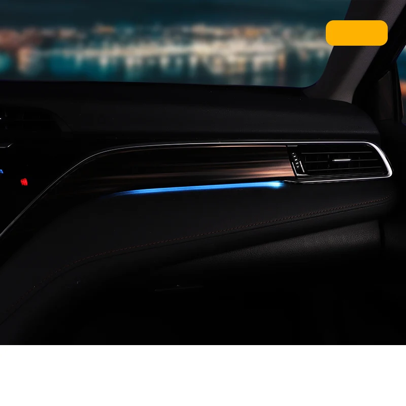 Lsrtw2017 для Toyota Camry авто Интерьер атмосферу светильник декоративный интерьер, Молдинги аксессуары 70 xv70