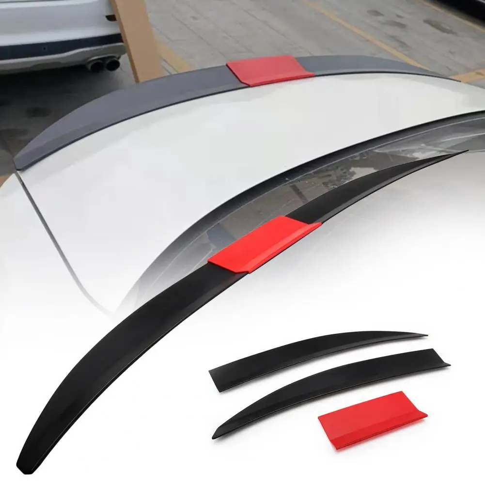 

50% Hot Sales Lip Spoiler Three-section Splicing Adjustable ABS Car Modification Rear Trunk Lip Wing for Car