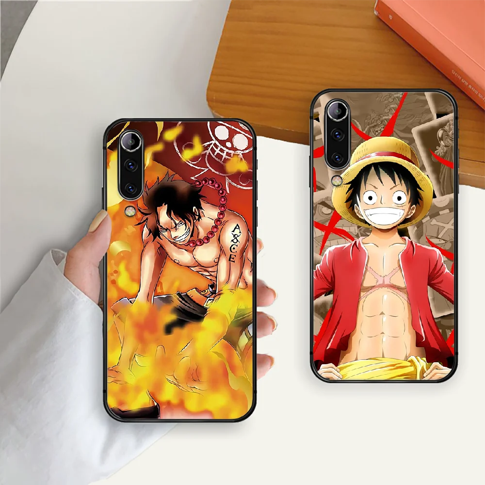 

Anime One Piece Luffy Zoro Phone Case Cover For Xiaomi Mi Note A2 A3 8 9 3 9 9T 10 Max Pro Lite Ultra Black Bumper Luxury Soft