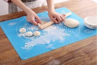 30pcs 65x45cm non stick silicone baking mat baking pad sheet baking pastry tools rolling dough mat grill pad wholesale