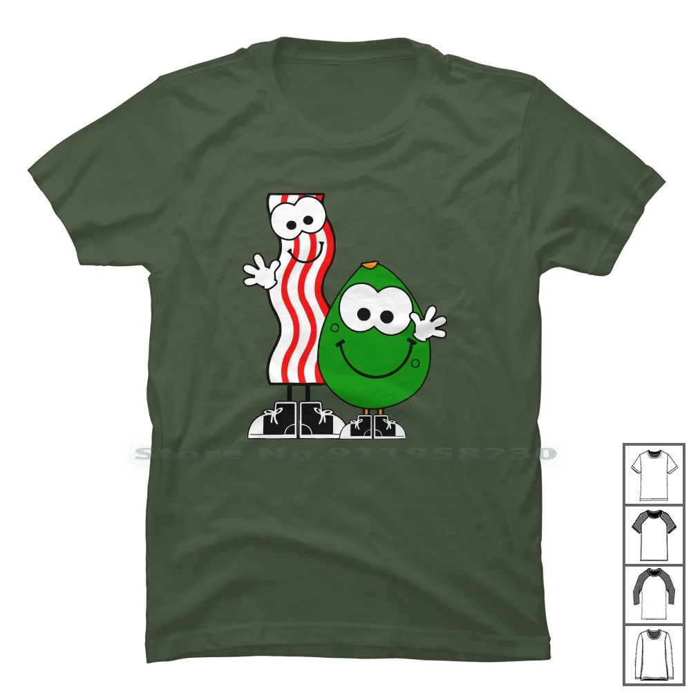 

Смешная футболка с беконом и авокадо, 100% хлопок, со слоганом символов, пародия, Логан, смешной юмор, логотип, шутка, ХИК, ХУМ, увлечение