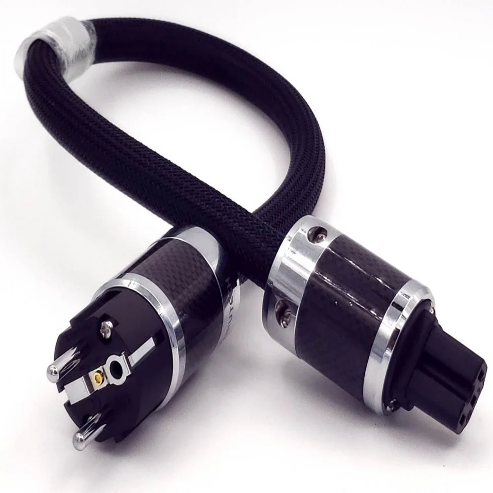 

Кабель питания переменного тока FURUTECH Alpha PS-950-18 Alpha-OCC 20A гнездо входа FI-52 (R) проводник из углеродного волокна