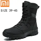 Мужские военные тактические ботинки Xiaomi, ботильоны спецназ для пустыни, армейские Нескользящие ботинки, размеры 39-45
