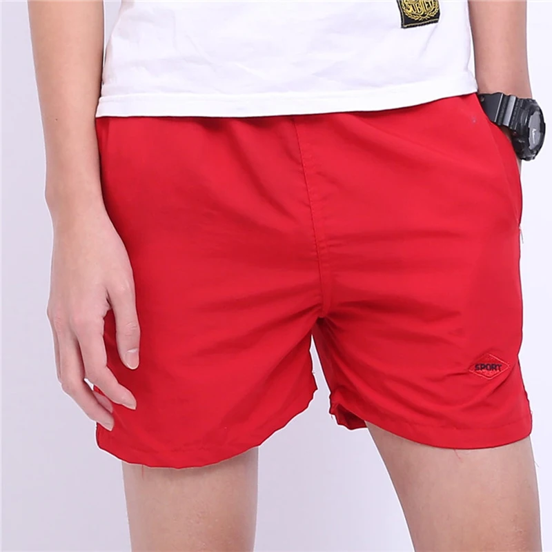 Мужские повседневные пляжные шорты с вышивкой быстросохнущие мужские плавки