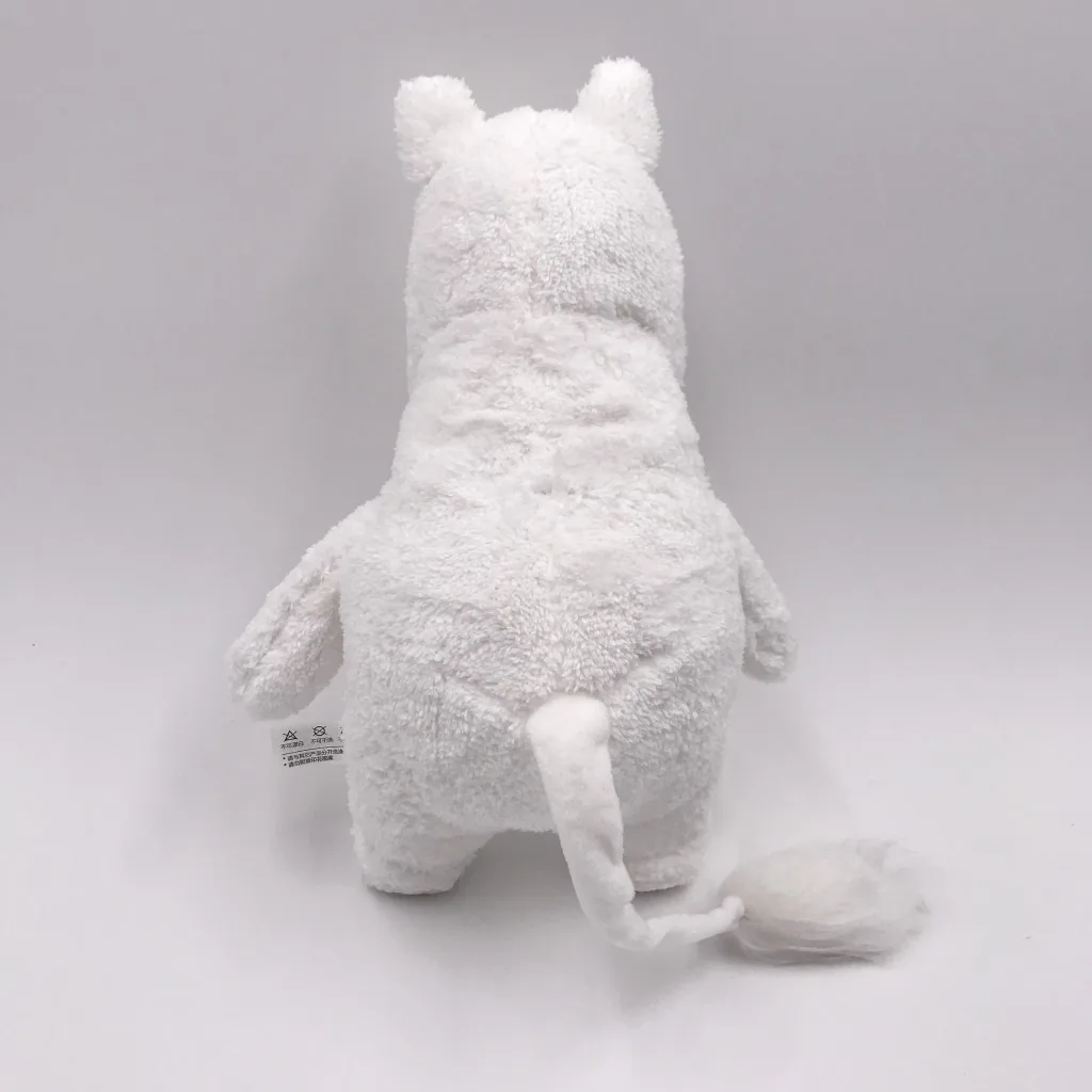Подлинная авторизация высокое качество Moomin 35 см, сидячий, плюшевый куклы короткие плюшевые игрушки на день рождения Рождественский подарок для мальчиков и девочек