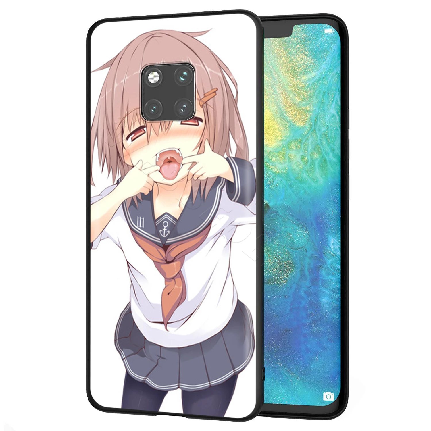 Webbedepp Hentai Harajuku аниме девушка чехол для Huawei Honor 6A 7A 7C 7X 8 8X 8C 9 9X 10 20 Lite Pro Note View |