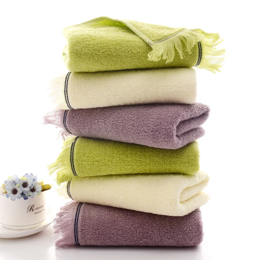 Красота спа для лица полотенце хлопок Мягкий 33*75 см волосы спорт плавательный дом