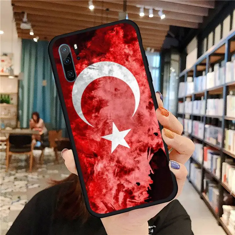 

national flag azerbaijan Phone Case For Huawei honor Mate P 9 10 20 30 40 Pro 10i 7 8 a x Lite nova 5t Soft silicone funda