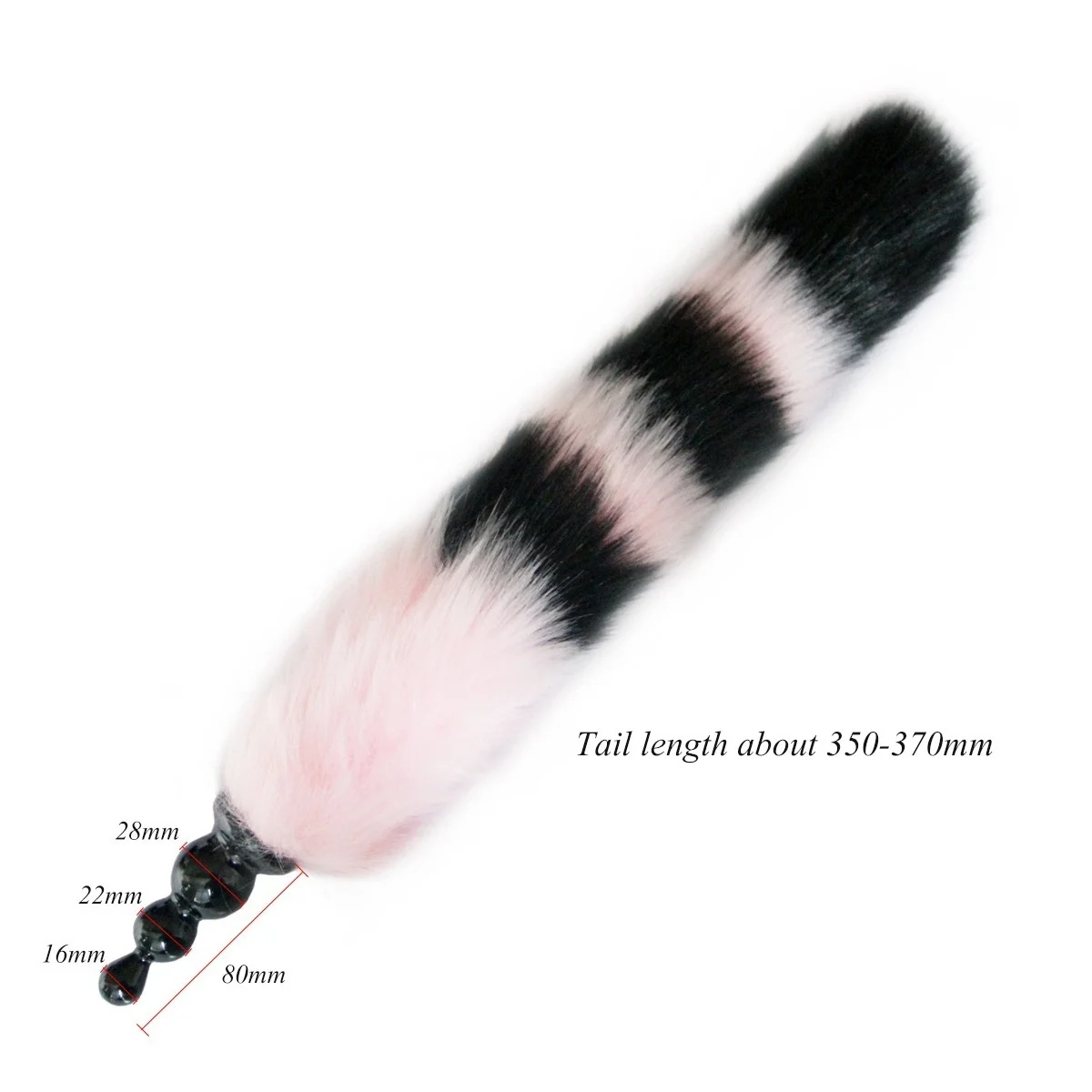 Новинка анальная пробка с лисьим хвостом искусственный пушистый хвост енота