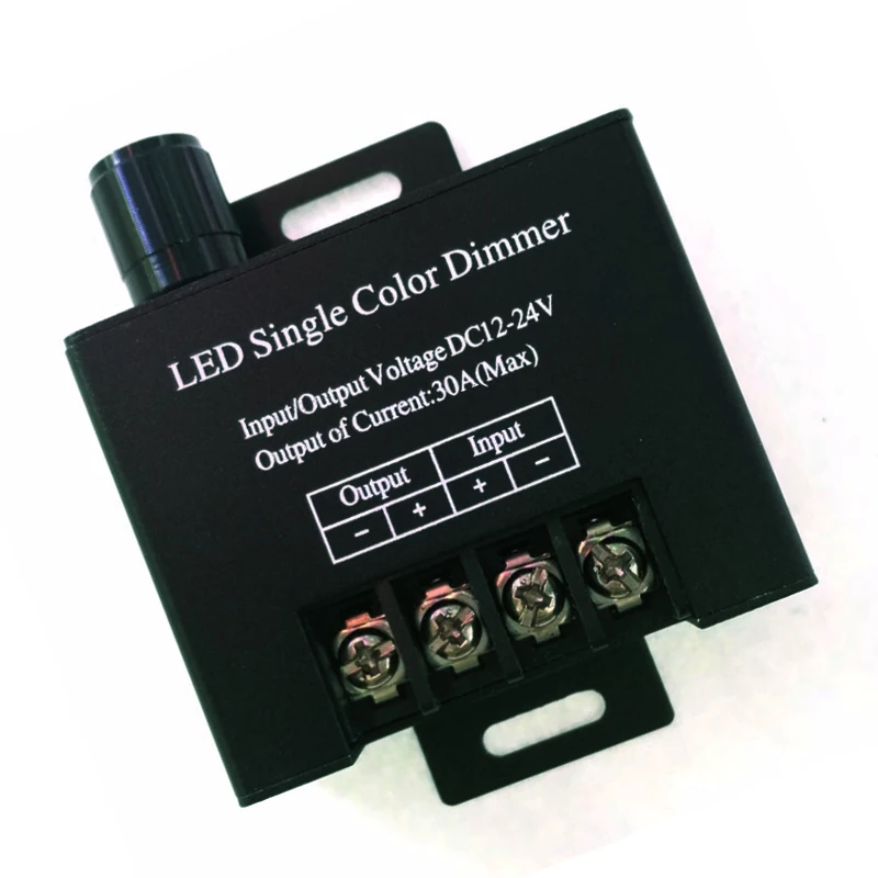 Регулируемый яркий светодиодный одноцветный регулятор яркости для светодиодной