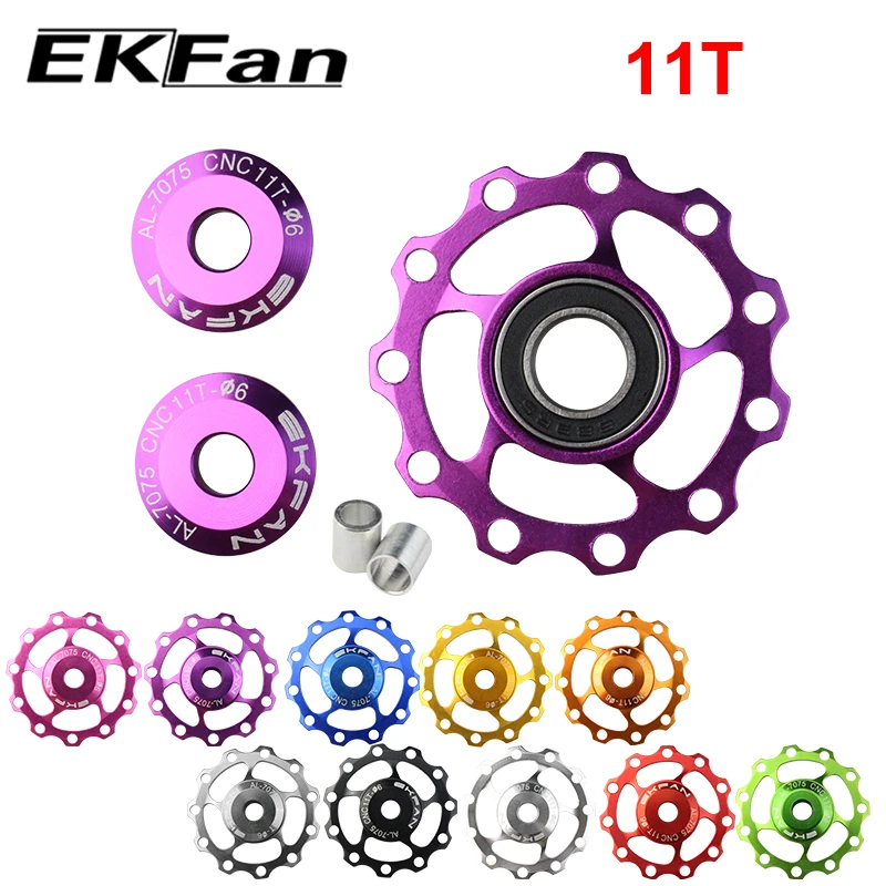 Шкив заднего переключателя передач для горных велосипедов 2 шт. 11 Т 13 т подшипник