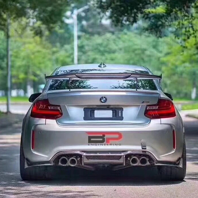 Автомобильный Стайлинг внешний модифицированный задний спойлер из углеродного