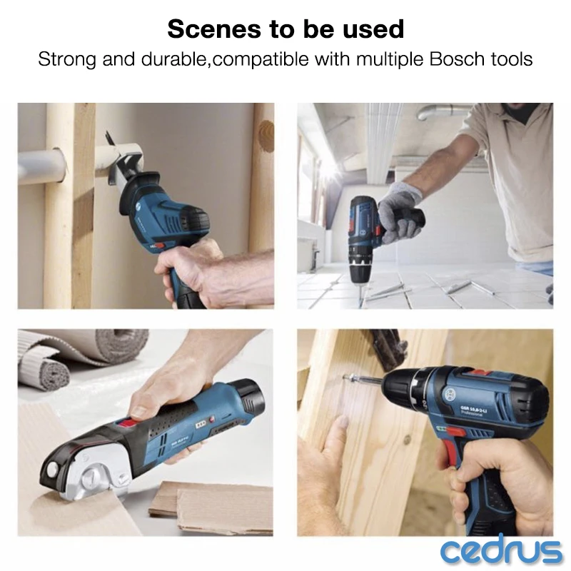 

10.8V 12V 3.5Ah Li-ion Cordless Power Tools Rechargeable Battery for Bosch BAT411 BAT412A BAT413A GSR10.8V-LI PS40 PS60 GSB10.8