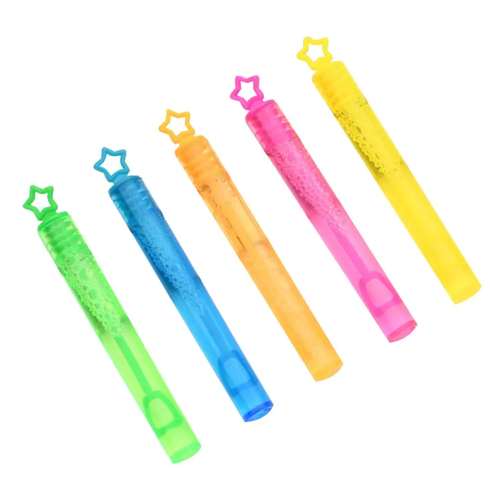 Горячая красочная детская Волшебная пузырчатая палочка воздуходувка летние