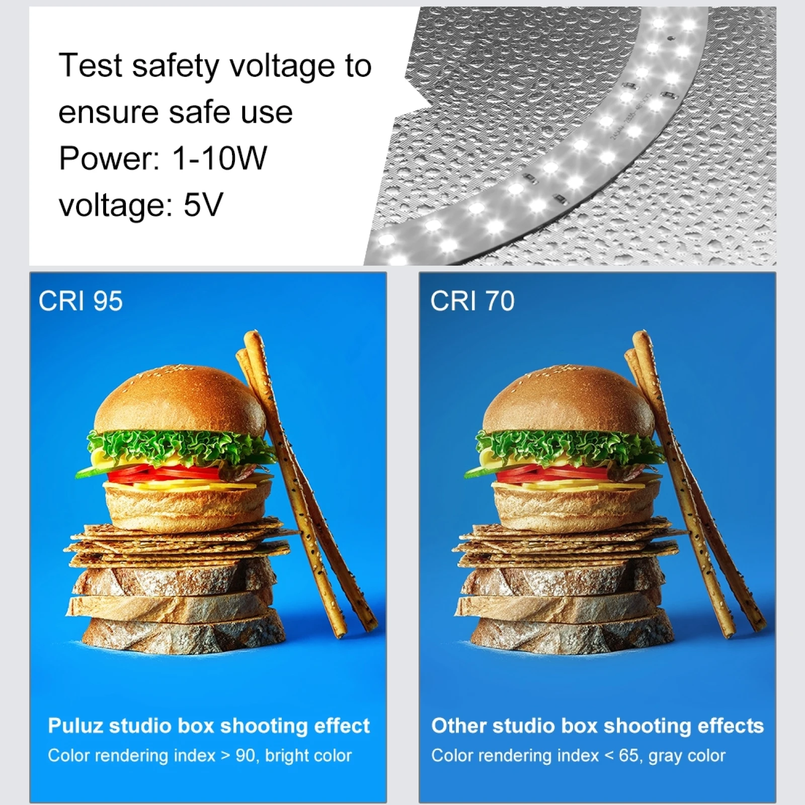 Портативный для съемок в фотостудии PULUZ 40 см кольцо светодиодный фон фотосъемки