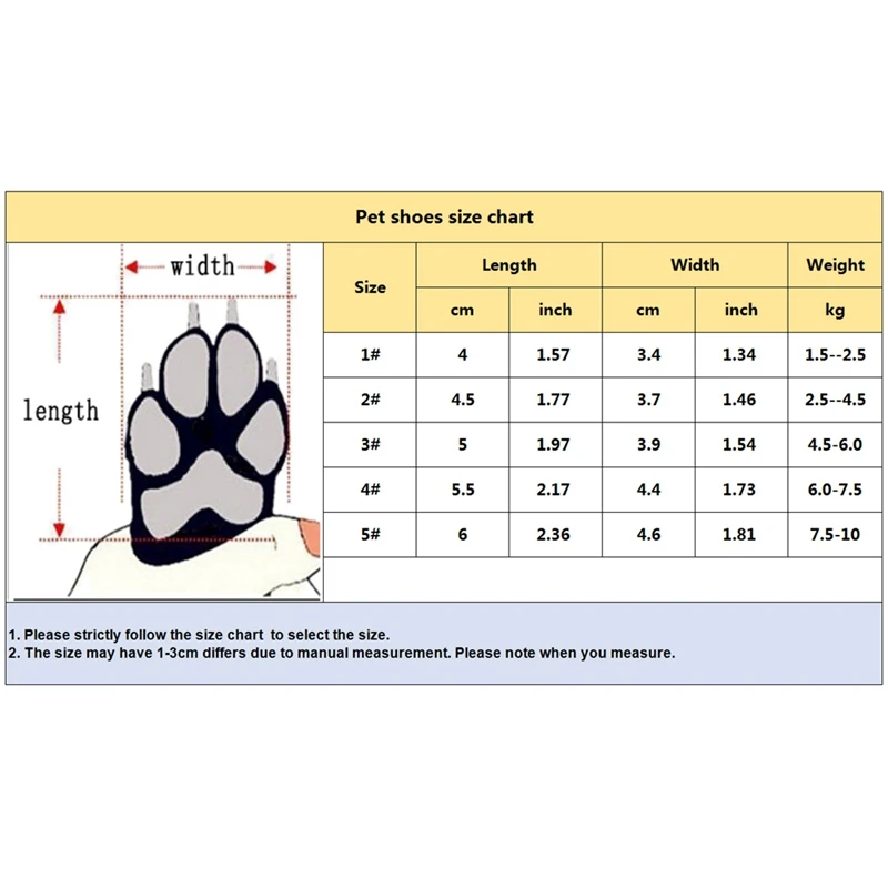 

4 Pc/ Set Cute Puppy Shoes For Small Dog Winter Snow Winter Pet Dog Dress up Dog Pet Boots Socks Booties Footwear Thick Warm