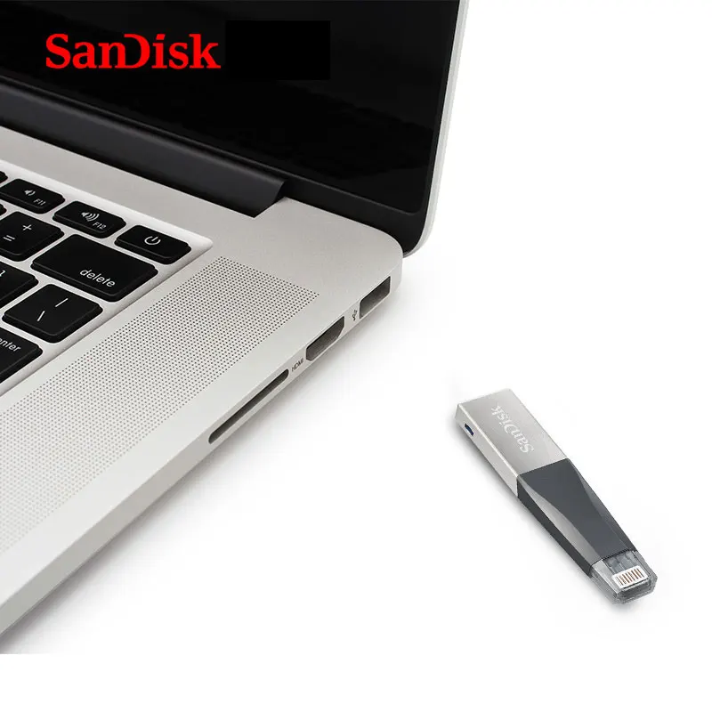 Флеш-накопитель USB SanDisk OTG флеш-накопитель USB3.0 HD для iPhone/iPad/iPod/PC 16 ГБ 32 64 128 |
