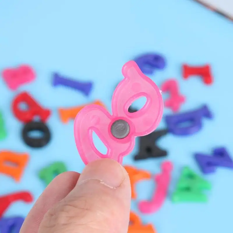 Буквы магнитная наклейка на холодильник Образование Раннее обучение игрушка